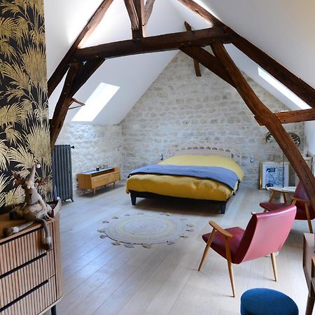 L'Artelier Dans Ma Cour Panzió Hermonville Kültér fotó