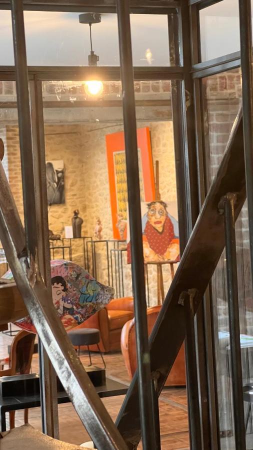 L'Artelier Dans Ma Cour Panzió Hermonville Kültér fotó
